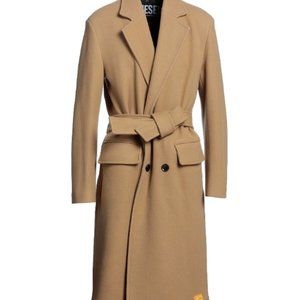 DIESEL Tan W-Outkast Coat